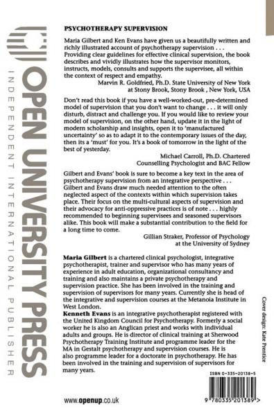 Psychotherapy Supervision