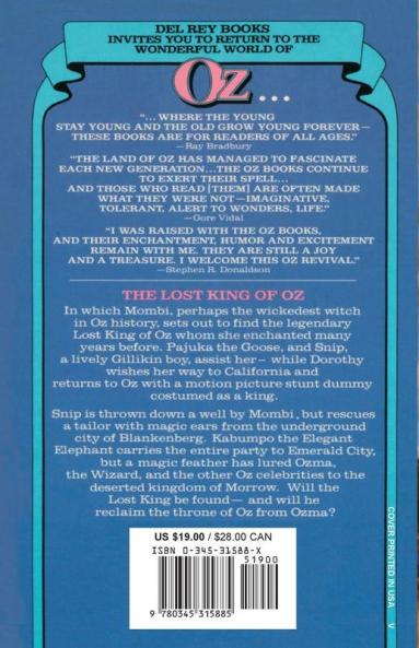 Lost King of Oz (Wonderful Oz Books No 19)