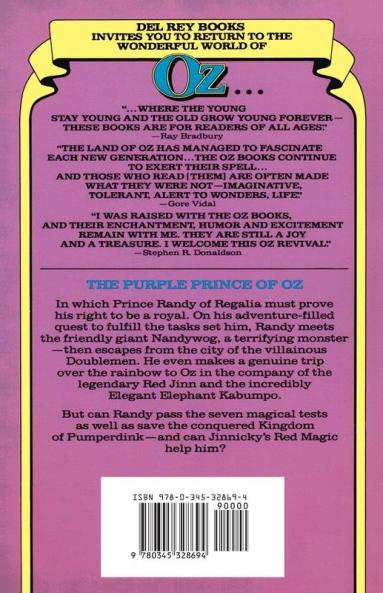 Purple Prince of Oz (The Wonderful Oz Books No 26)