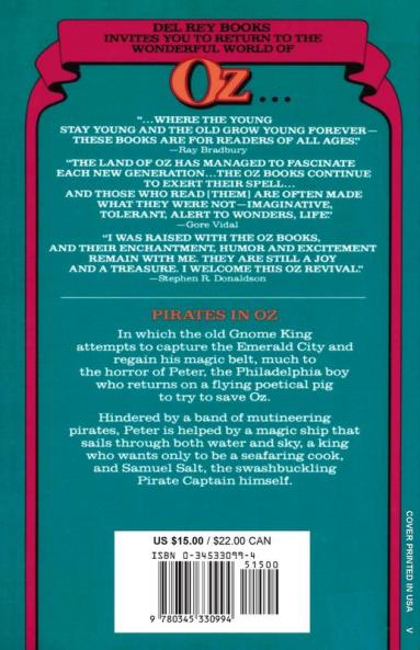 Pirates in Oz (Wonderful Oz Books No 25)