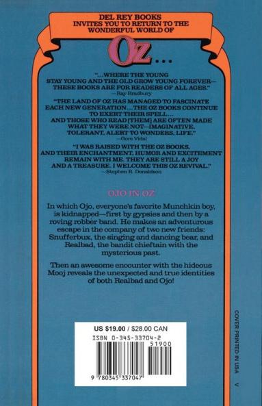 Ojo in Oz (Wonderful Oz Books No 27)