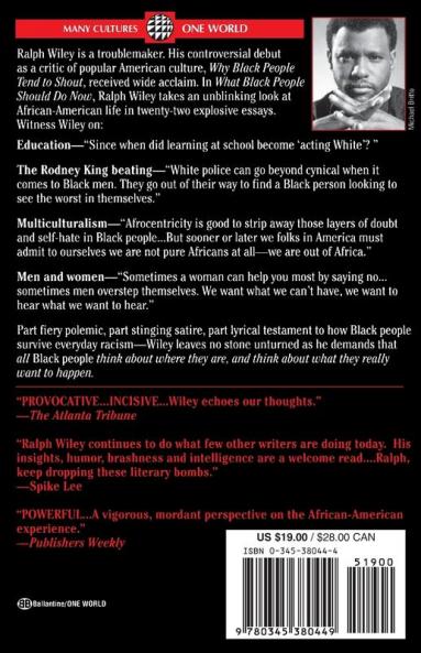 What Black People Should Do Now
