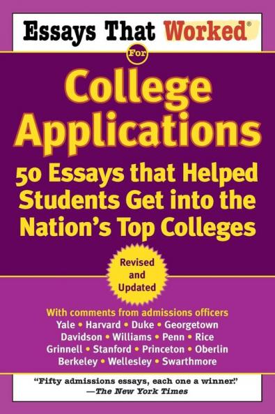 Essays that Worked for College Applications