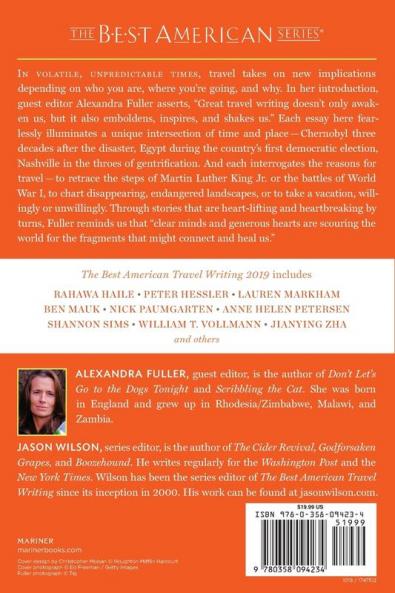 Best American Travel Writing 2019
