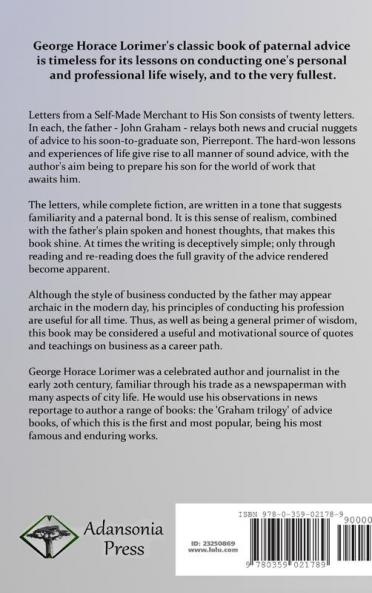 Letters from a Self-Made Merchant to His Son