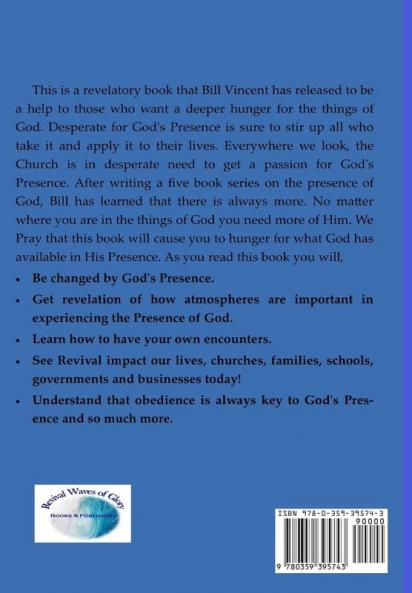 Desperate for God's Presence