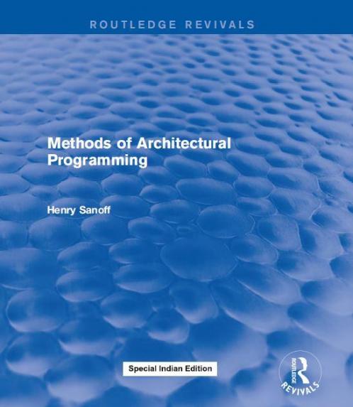 Methods of Architectural Programming