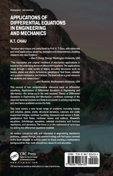 Applications of Differential Equations in Engineering and Mechanics