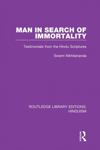 Man in Search of Immortality