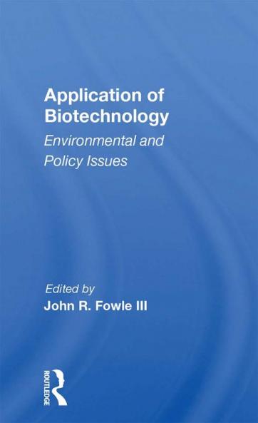 Application of Biotechnology