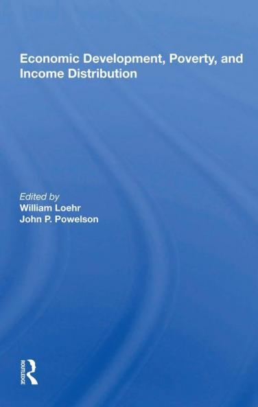 Economic Development Poverty and Income Distribution