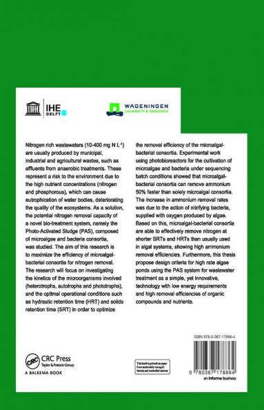Photo-Activated Sludge: A Novel Algal-Bacterial Biotreatment for Nitrogen Removal from Wastewater