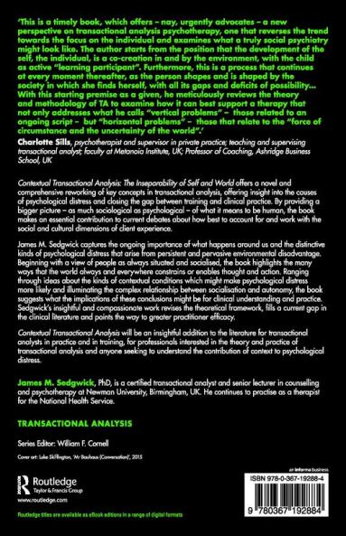 Contextual Transactional Analysis