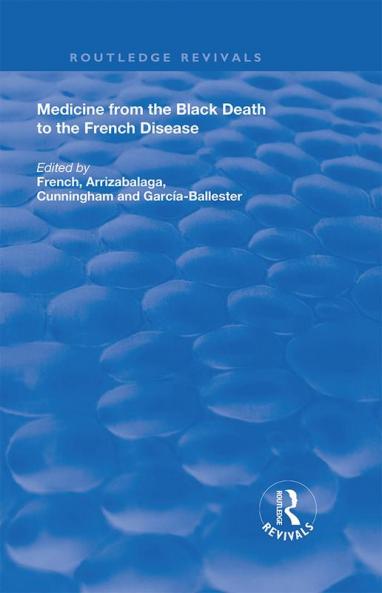 Medicine from the Black Death to the French Disease