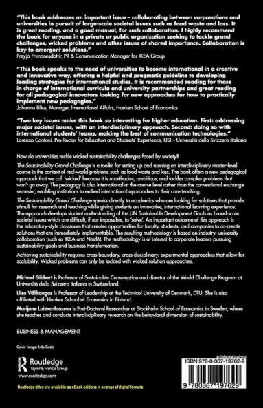 Sustainability Grand Challenge