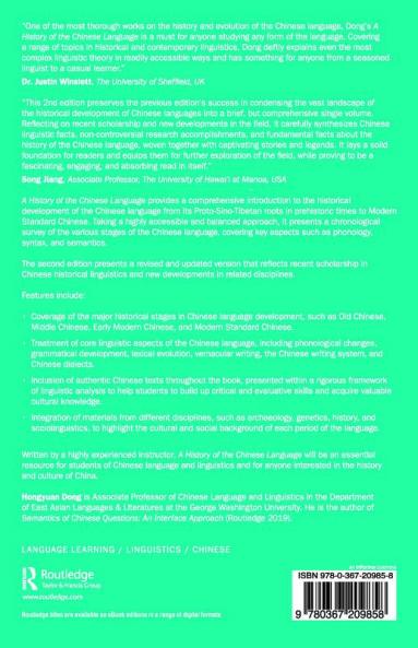History of the Chinese Language