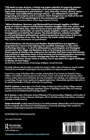 Race Rage and Resistance