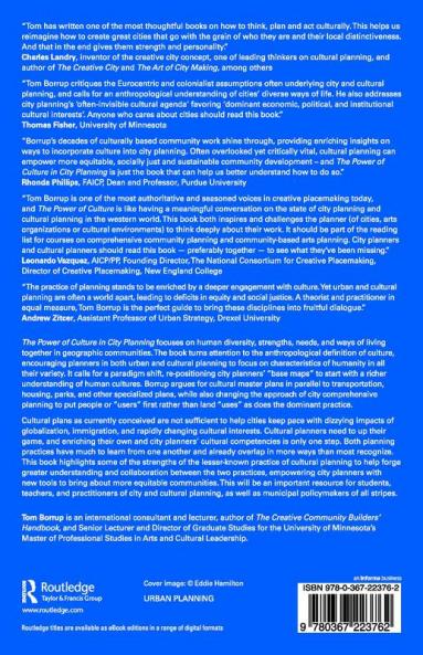 Power of Culture in City Planning