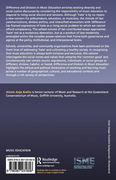 Difference and Division in Music Education