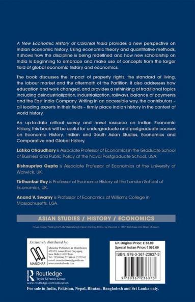 A New Economic History of Colonial India