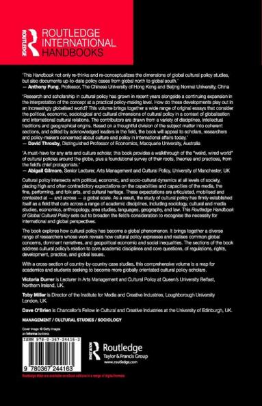 Routledge Handbook of Global Cultural Policy