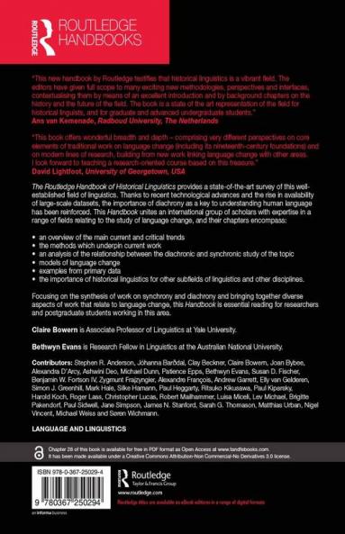 Routledge Handbook of Historical Linguistics