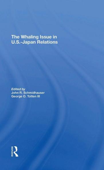 Whaling Issue In U.s.-japan Relations