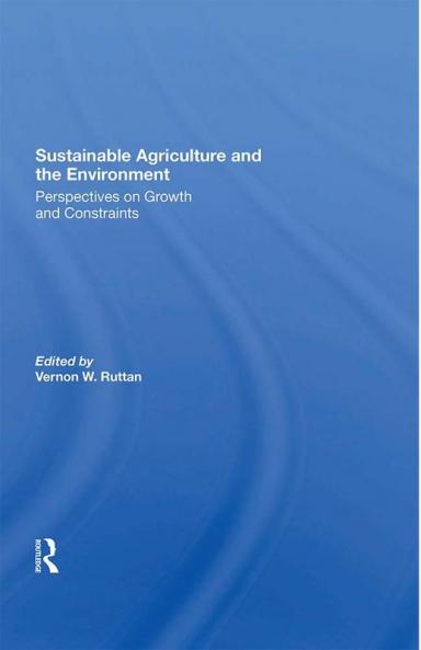 Sustainable Agriculture and the Environment
