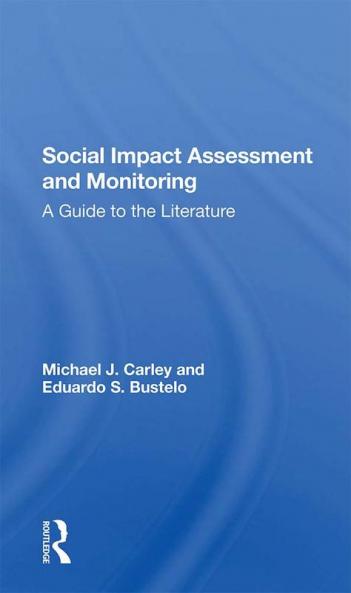 Social Impact Assessment and Monitoring