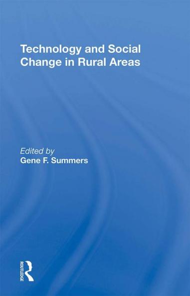 Technology and Social Change in Rural Areas