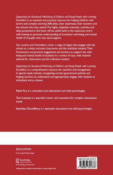 Supporting the Emotional Well-being of Children and Young People with Learning Disabilities