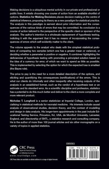 Statistics for Making Decisions