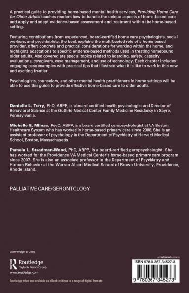 Providing Home Care for Older Adults