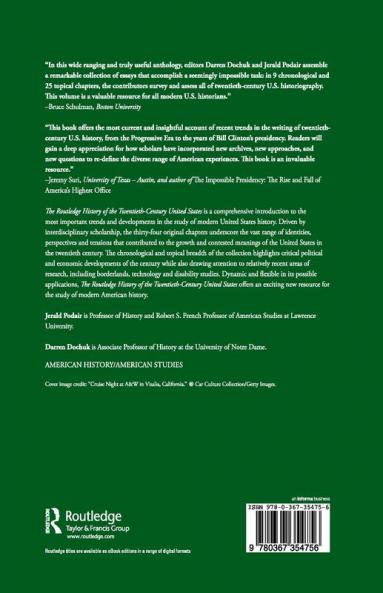 Routledge History of Twentieth-Century United States