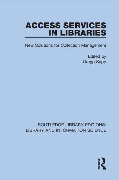 Access Services in Libraries