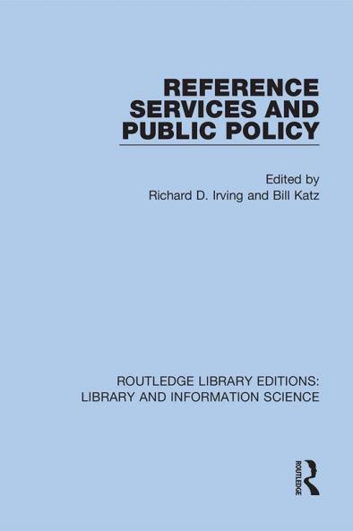 Reference Services and Public Policy