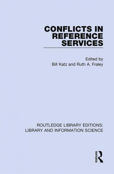 Conflicts in Reference Services