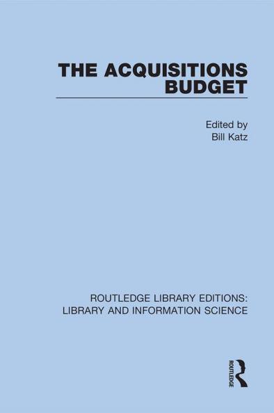 Acquisitions Budget