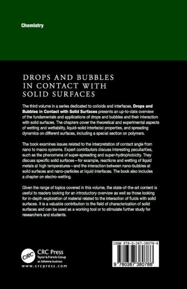 Drops and Bubbles in Contact with Solid Surfaces