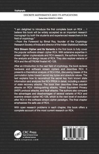 RC4 Stream Cipher and Its Variants