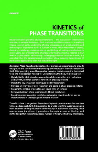 Kinetics of Phase Transitions