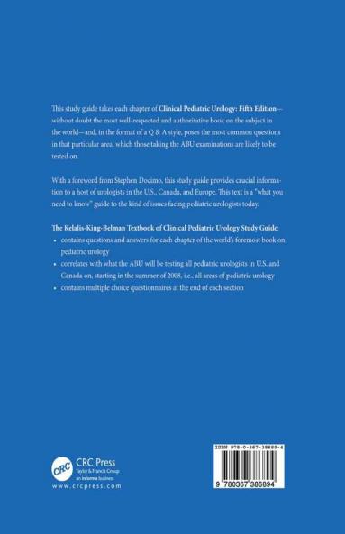 Kelalis-King-Belman Textbook of Clinical Pediatric Urology Study Guide