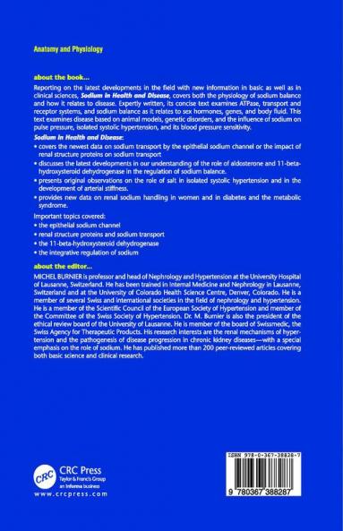 Sodium in Health and Disease