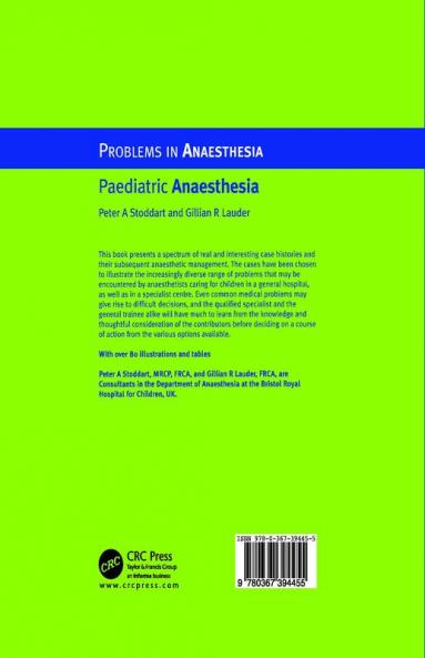 Paediatric Anaesthesia