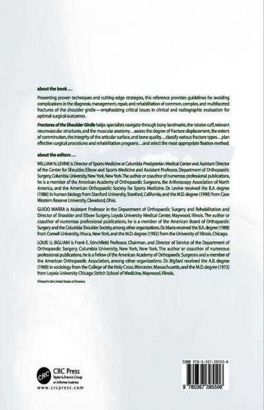 Fractures of the Shoulder Girdle