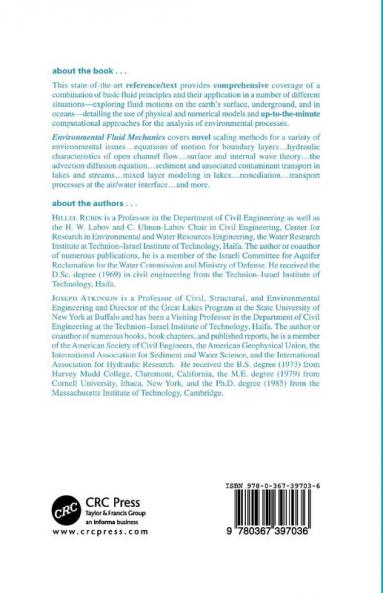 Environmental Fluid Mechanics