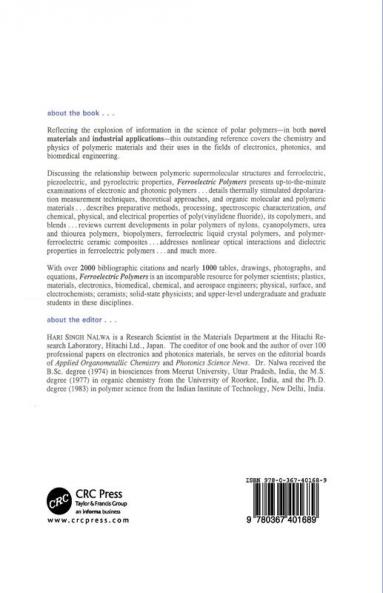 Ferroelectric Polymers