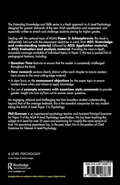 AQA Psychology A Level Paper Three: Schizophrenia