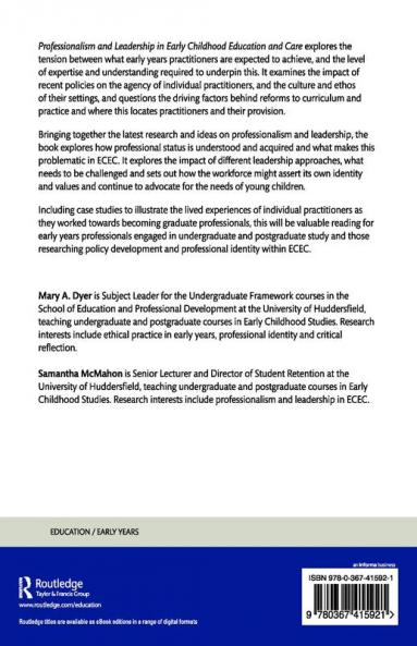 Professionalism and Leadership in Early Childhood Education and Care