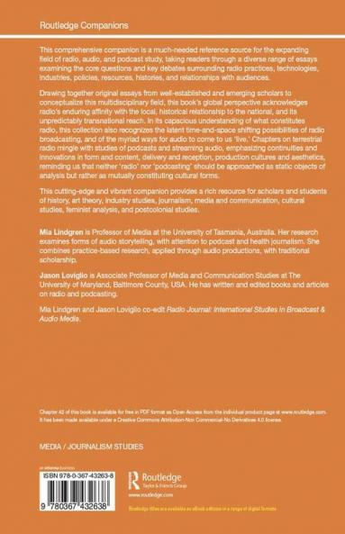 The Routledge Companion to Radio and Podcast Studies